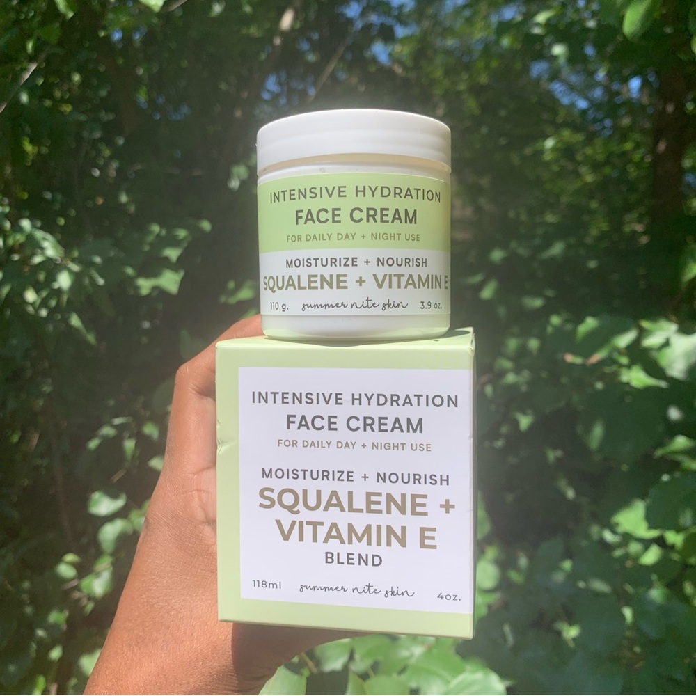 Intensive Hydraulic Face Cream | Squalene + Vitamin E blend - Picture 4 of 5